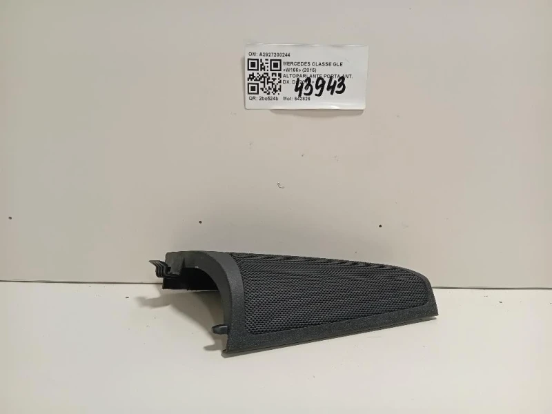Altoparlante Porta ANT DX A2927200244 Mercedes Classe GLE W166 2015