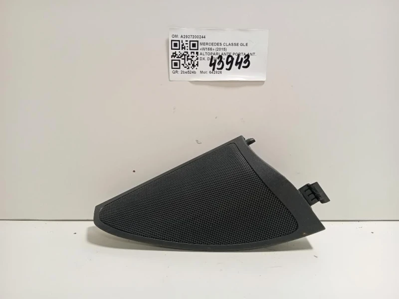 Altoparlante Porta ANT DX A2927200244 Mercedes Classe GLE W166 2015