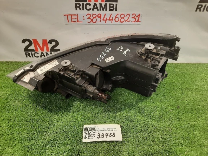 Proiettore ANT DX 8K0 941 004 A Audi A1 8XA Sportback 2012