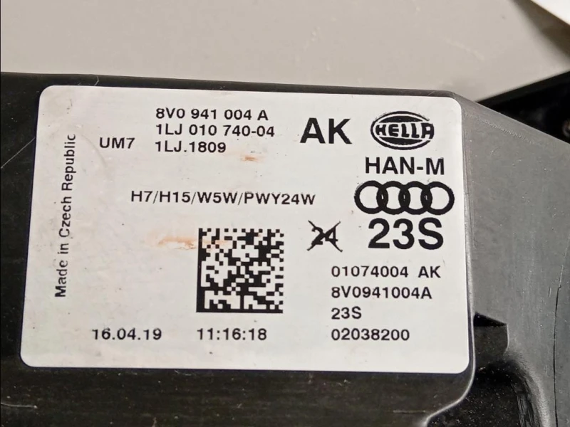 Proiettore ANT DX 8V0941004A Audi A3 8P1 2004