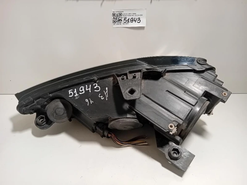 Proiettore ANT DX 8V0941004A Audi A3 8P1 2004