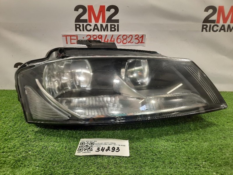Proiettore ANT DX 8P0 941 004 Audi A3 8P1 2008