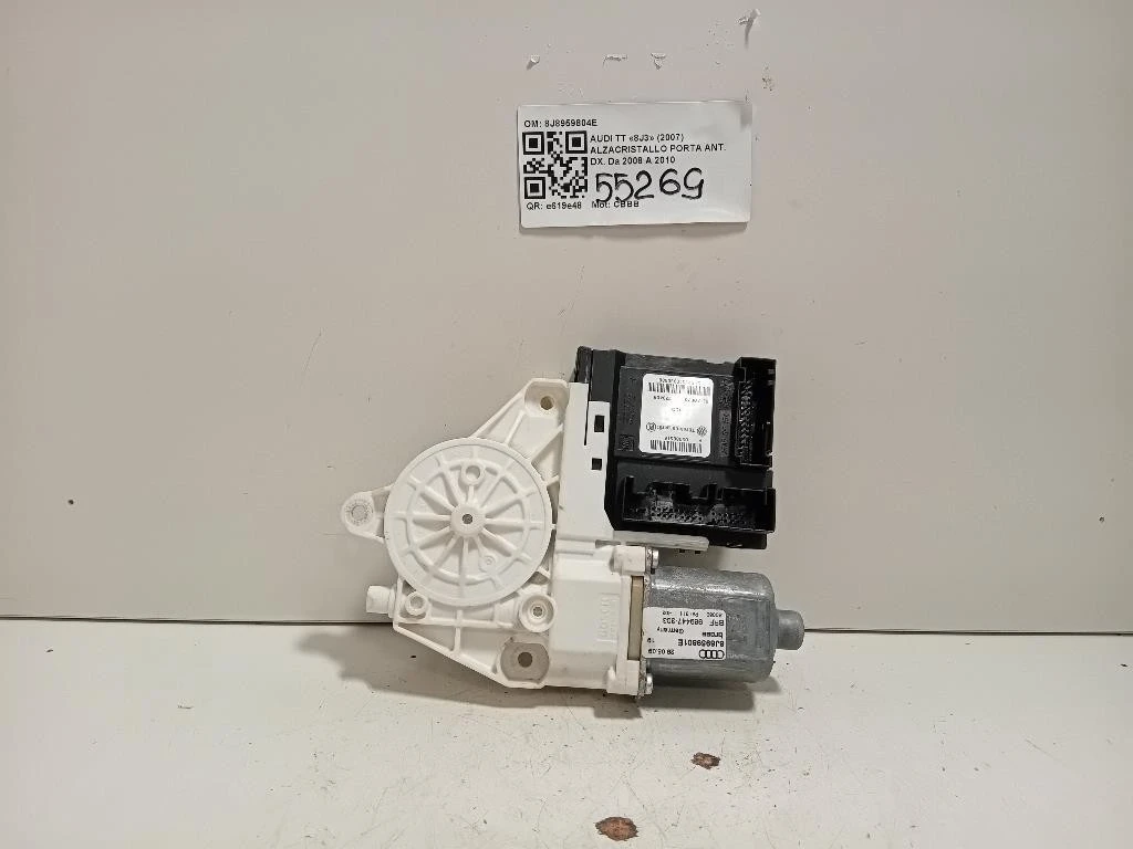 Alzacristallo Porta ANT DX 8J8959804E Audi TT 8J3 2007