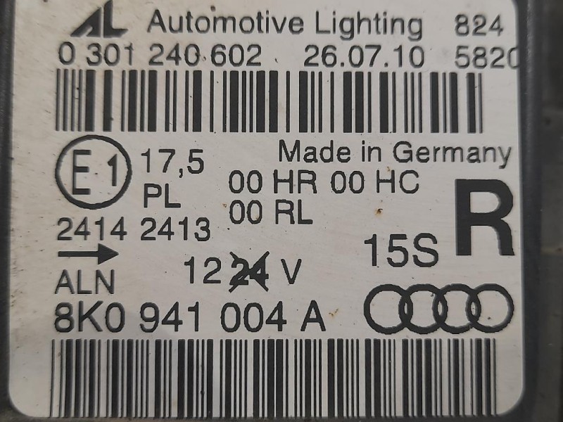 Proiettore ANT DX 8K0941004A Audi A4 8K2 2008