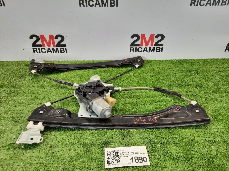 Alzacristallo Porta ANT DX 8T0898462C Audi A5 8T3 2008