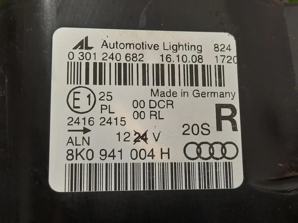 Proiettore ANT DX 8K0 941 004 H Audi A4 8K2 2012