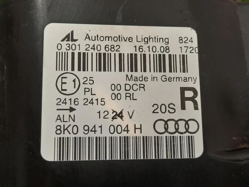 Proiettore ANT DX 8K0 941 004 H Audi A4 8K2 2012