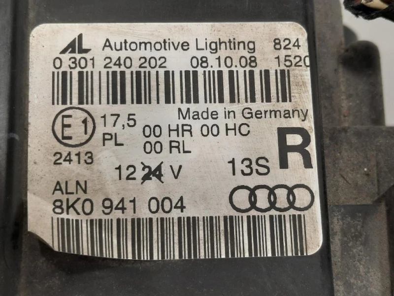 Proiettore ANT DX 8K0 941 004 Audi A4 8K5 Avant 2008