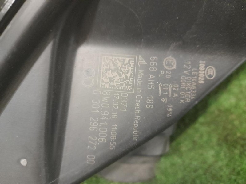 Proiettore ANT DX 8W0941006 Audi A4 8W2 2015