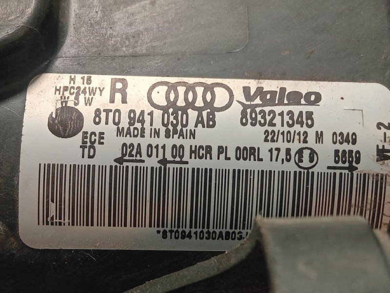 Proiettore ANT DX 8T0941030AB Audi A5 8T3 2008