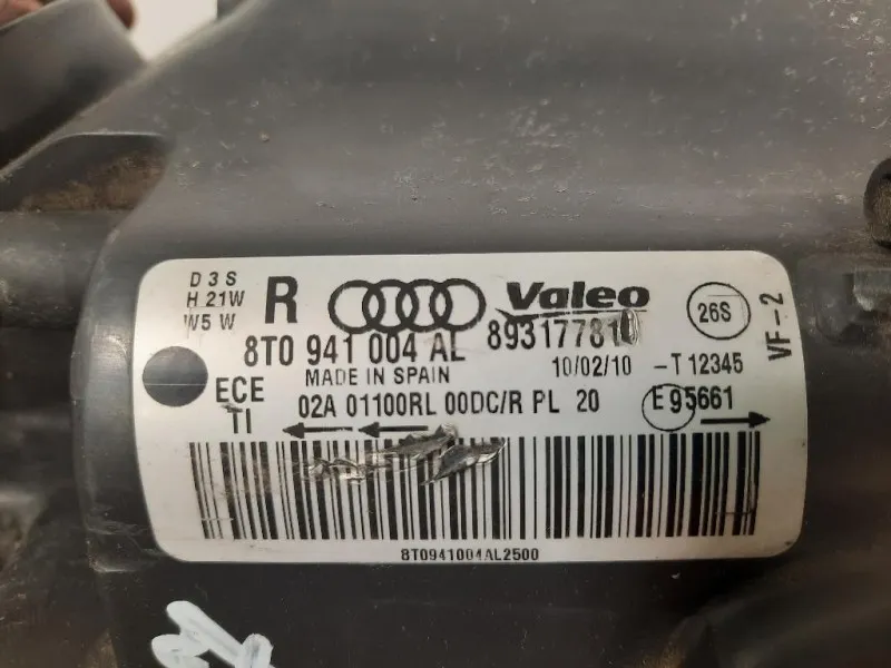 Proiettore ANT DX 8T0 941 004 AL Audi A5 8T3 2008