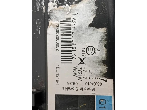 Proiettore ANT DX A2118200261 Mercedes Classe E W211 2002