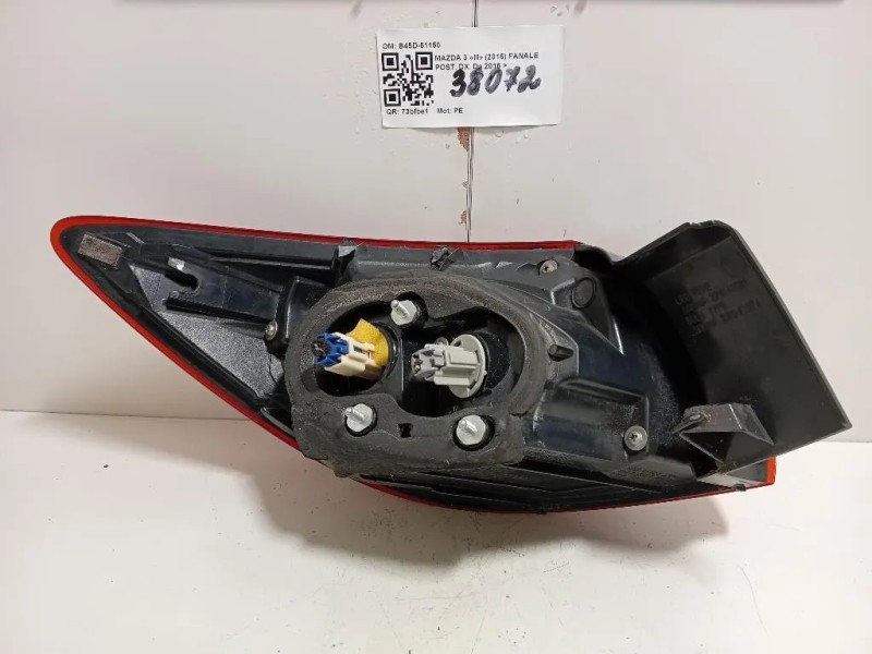 Fanale POST DX B45D-51150 Mazda 3 III 2016