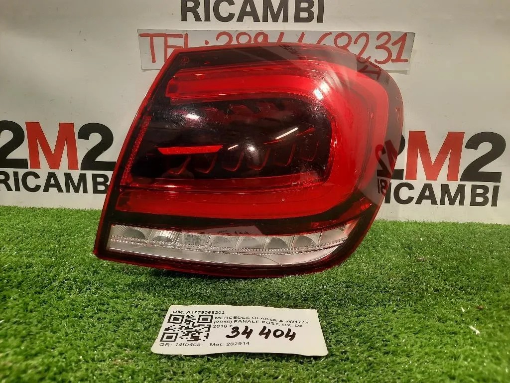 Fanale POST DX A1779068202 Mercedes Classe A W177 2018