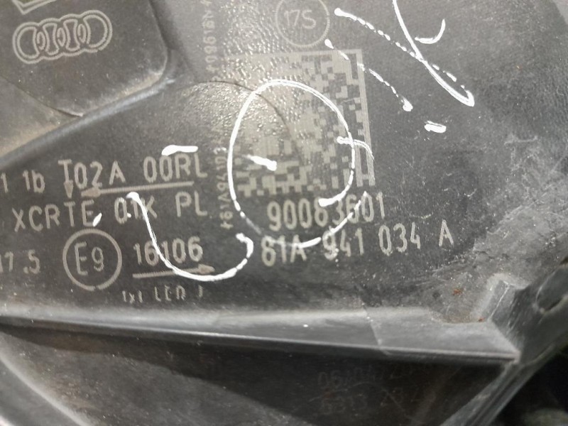 Proiettore ANT DX 81A941034A Audi Q2 GAB 2016