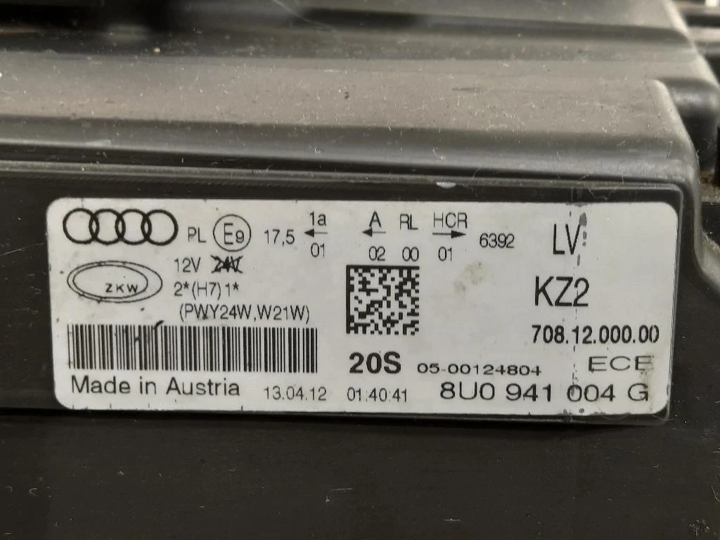 Proiettore ANT DX 8U0941004G Audi Q3 8UB 2012