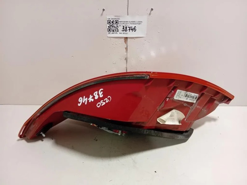 Fanale POST DX 2049060503 Mercedes Classe C C204 Coupé 2011