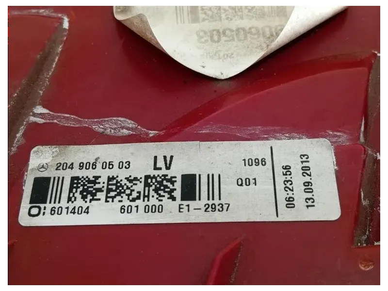 Fanale POST DX 2049060503 Mercedes Classe C C204 Coupé 2011