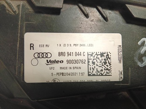 Proiettore ANT DX 8R0941044C Audi Q5 8RB 2012