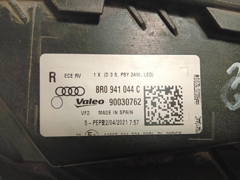 Proiettore ANT DX 8R0941044C Audi Q5 8RB 2012