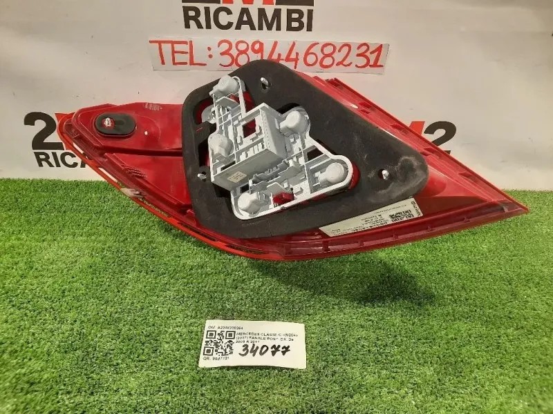 Fanale POST DX A2048200264 Mercedes Classe C W204 2007