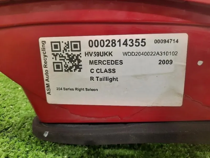 Fanale POST DX A2048200264 Mercedes Classe C W204 2007