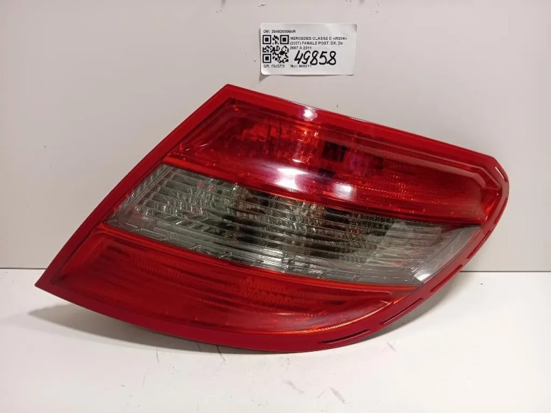 Fanale POST DX 2048203064R Mercedes Classe C W204 2007