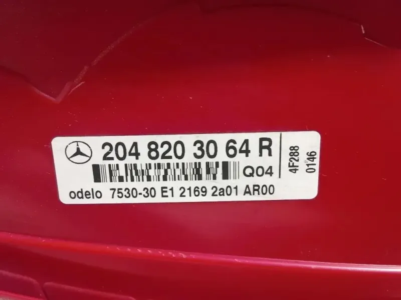 Fanale POST DX 2048203064 Mercedes Classe C W204 2011