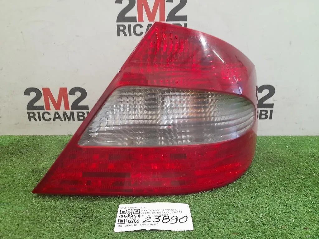 Fanale POST DX A2098201664 Mercedes Classe CLK C209 2003