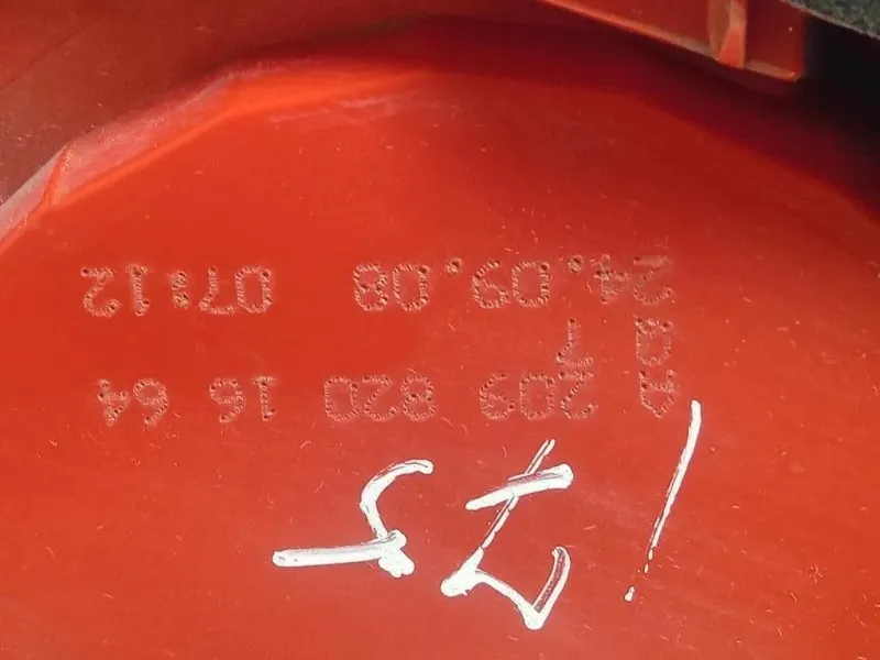 Fanale POST DX A2098200877 Mercedes Classe CLK C209 2003