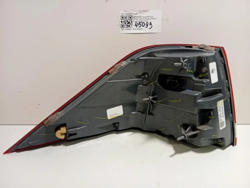 Fanale POST DX A 166 906 58 02 Mercedes Classe GLE W166 2015