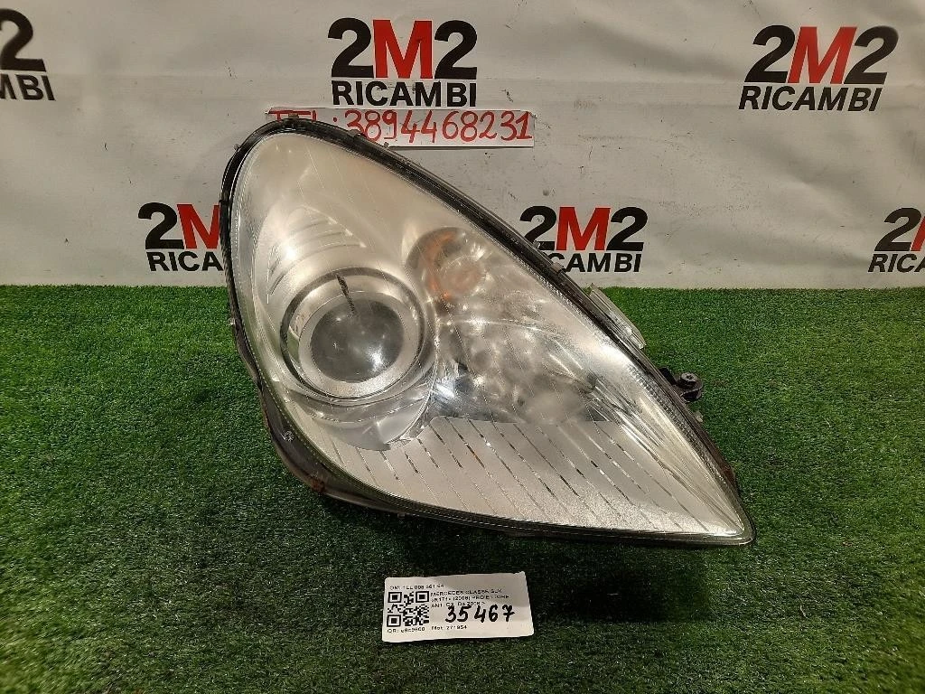 Proiettore ANT DX 1LL 008 361-64 Mercedes Classe SLK R171 2008