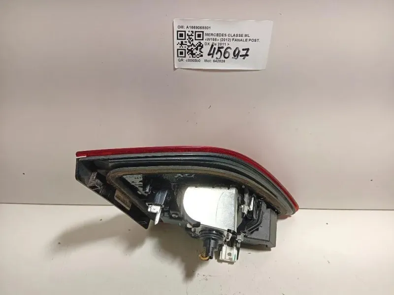 Fanale POST DX A1669068801 Mercedes Classe ML W166 2012