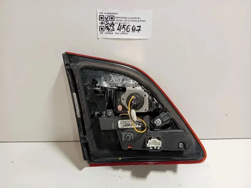 Fanale POST DX A1669068801 Mercedes Classe ML W166 2012