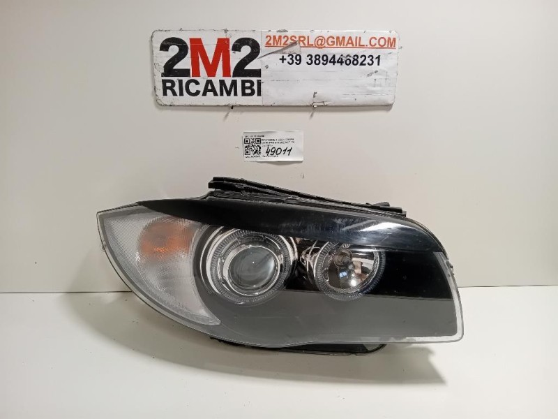 Proiettore ANT DX 63117193388 Bmw Serie 1 E82 Coupe 2005