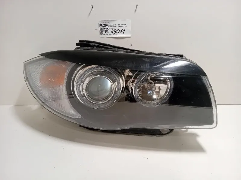 Proiettore ANT DX 63117193388 Bmw Serie 1 E82 Coupe 2005