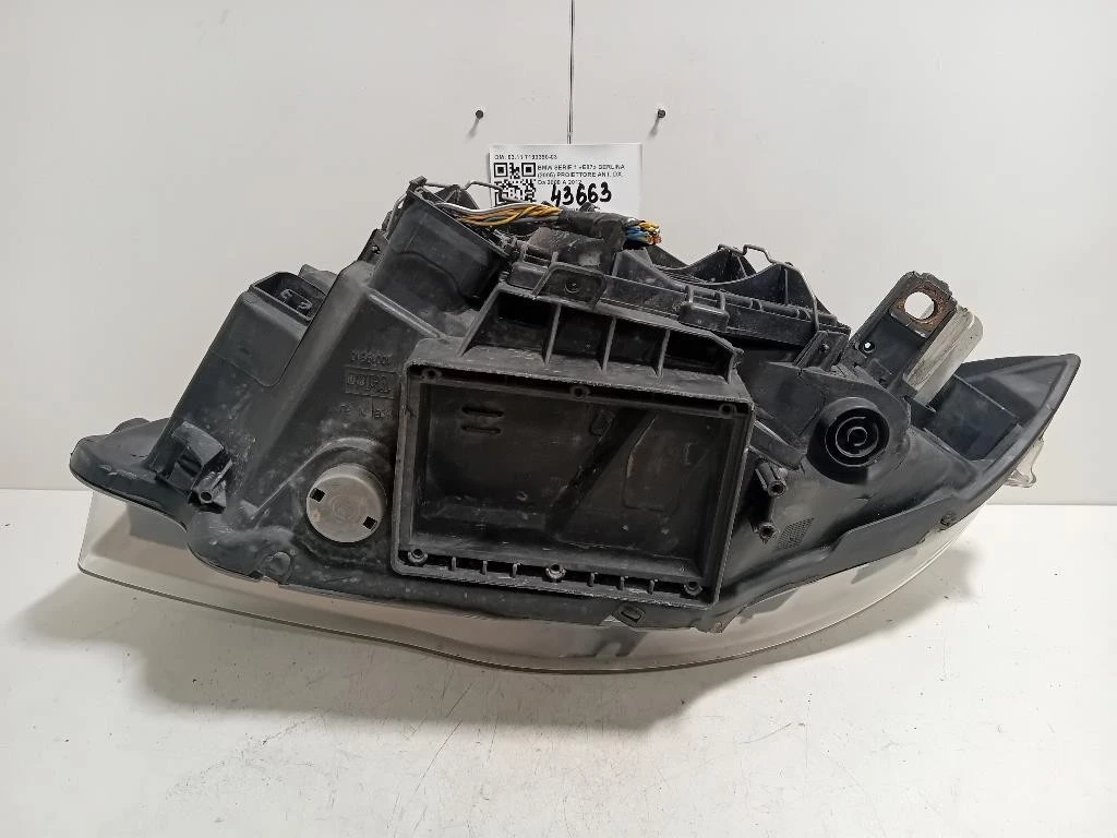 Proiettore ANT DX 6311 7193390-03 Bmw Serie 1 E87 Berlina 2005