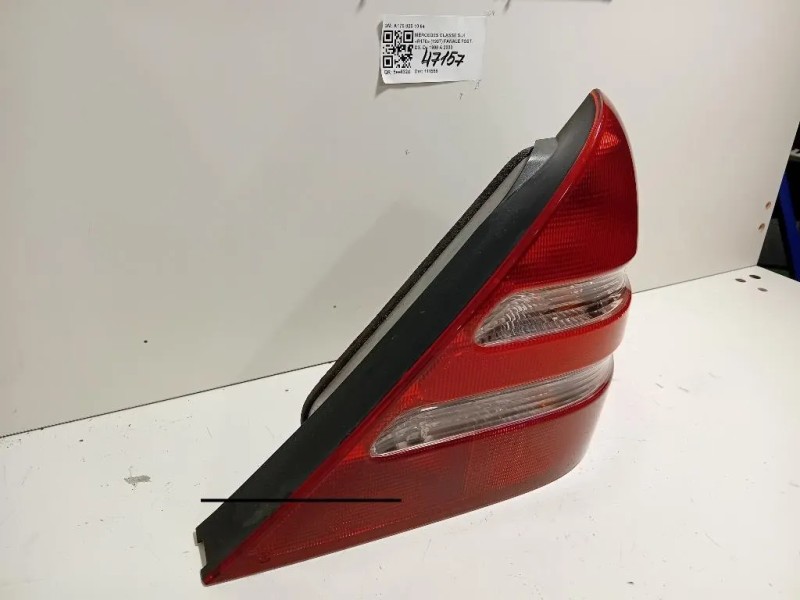 Fanale POST DX A170 820 10 64 Mercedes Classe SLK R170 1997