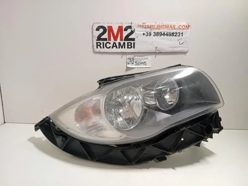 Proiettore ANT DX 63117249652 Bmw Serie 1 E87 Berlina 2005