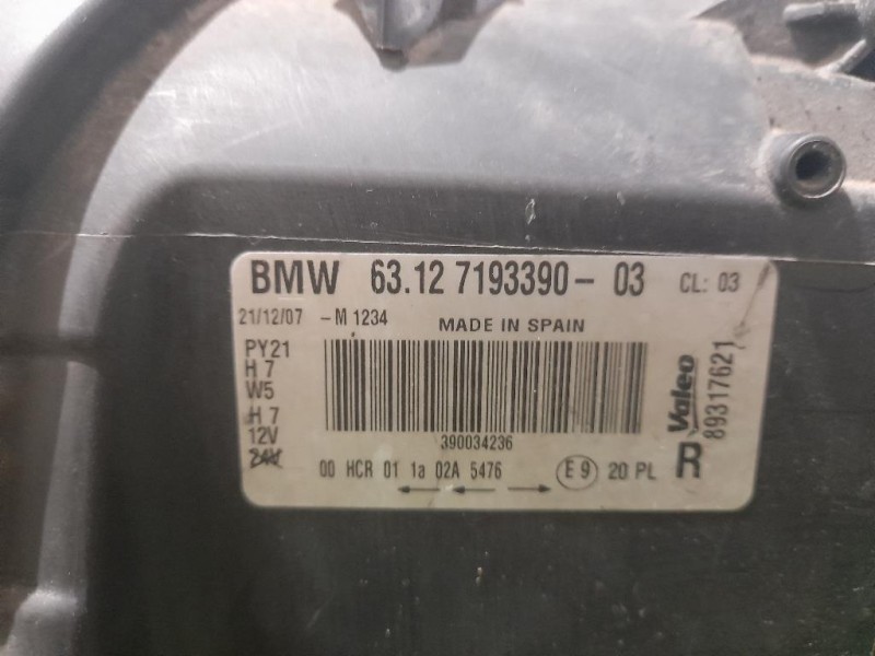 Proiettore ANT DX 7193390 Bmw Serie 1 E87 Berlina 2005