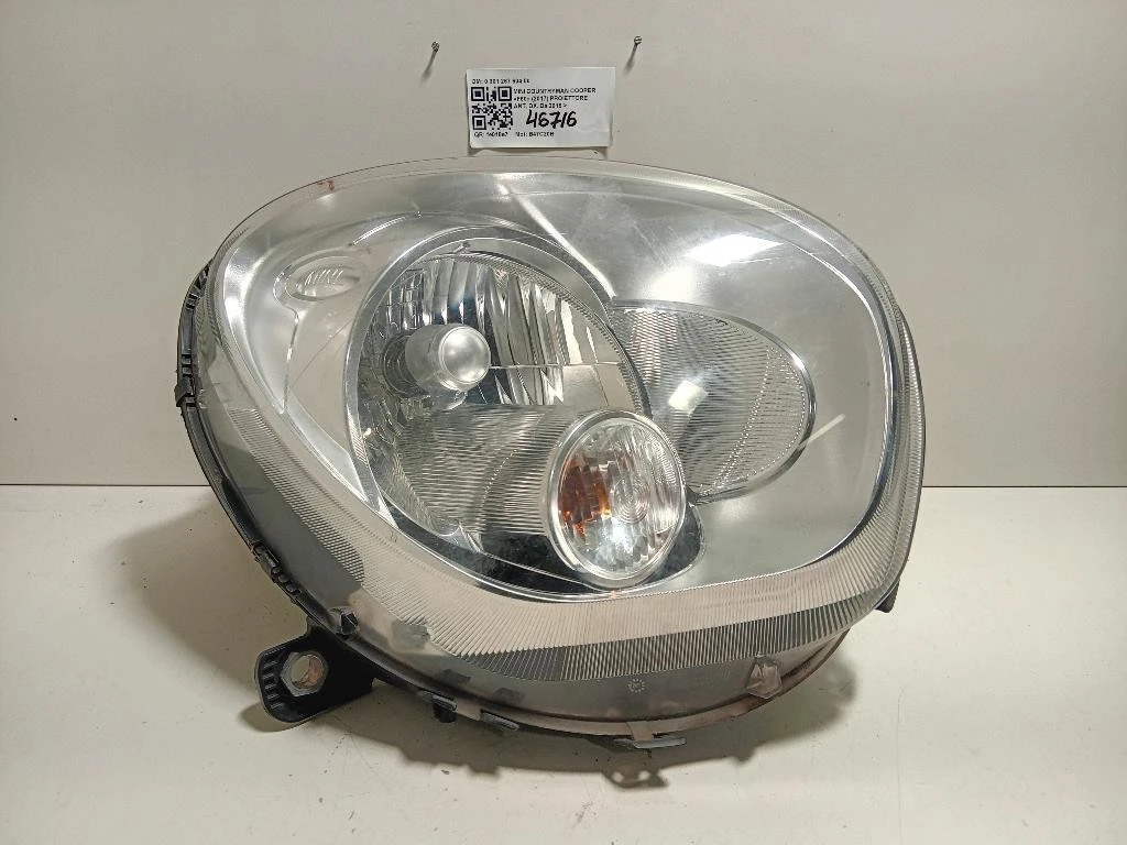 Proiettore ANT DX 0 301 267 604 00 Mini Countryman Cooper F60 2017
