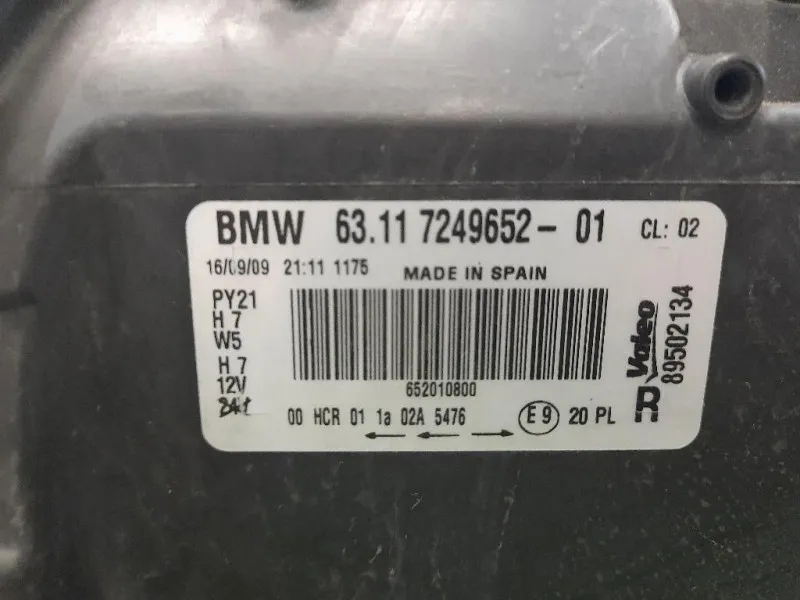 Proiettore ANT DX 63117249652 Bmw Serie 1 E87 Berlina 2005