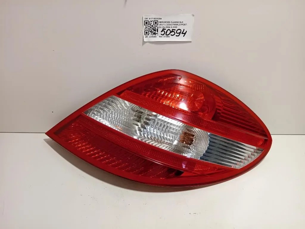 Fanale POST DX A1718200264 Mercedes Classe SLK R171 2004