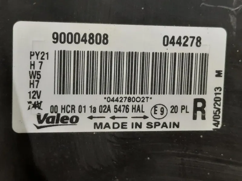 Proiettore ANT DX 90004808 63117249652 Bmw Serie 1 E87 Berlina 2005