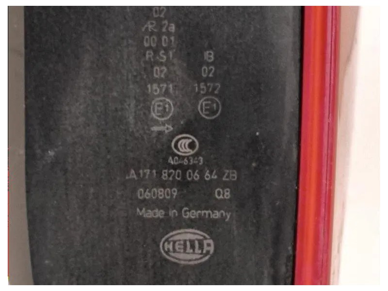 Fanale POST DX 158366 Mercedes Classe SLK R171 2004