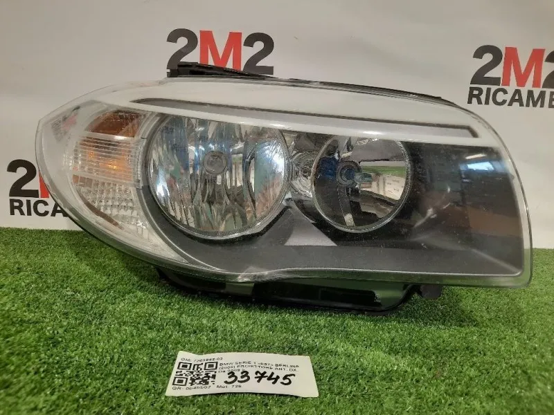 Proiettore ANT DX 7263642-02 Bmw Serie 1 E87 Berlina 2005