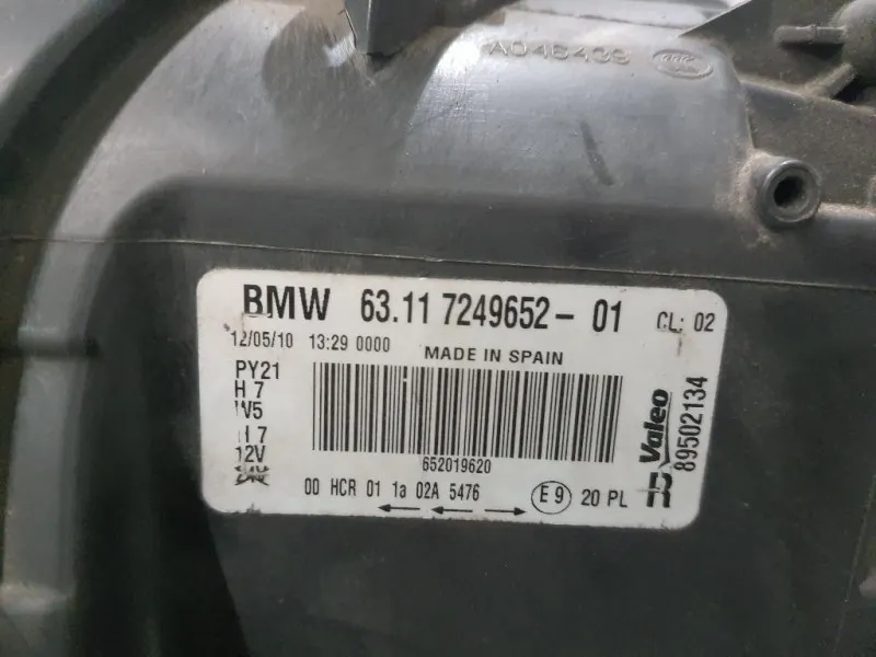 Proiettore ANT DX 63117249651 Bmw Serie 1 E87 Berlina 2005