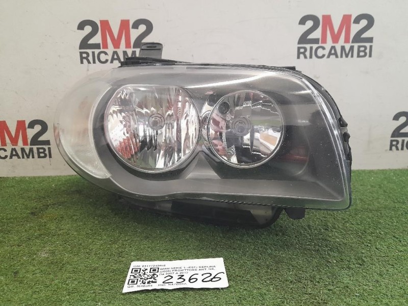 Proiettore ANT DX 63117249652 Bmw Serie 1 E87 Berlina 2005
