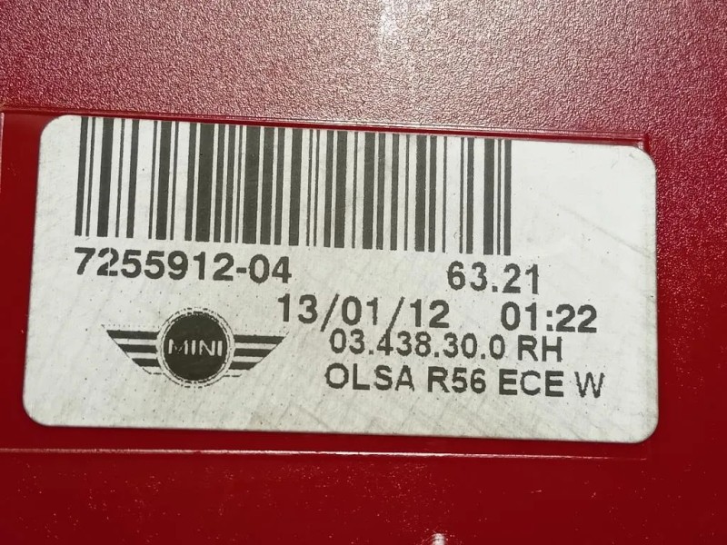 Fanale POST DX 7255912-04 Mini Countryman ONE R60 2010