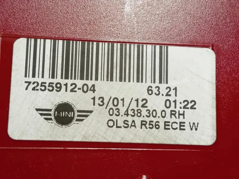 Fanale POST DX 7255912-04 Mini Countryman ONE R60 2010